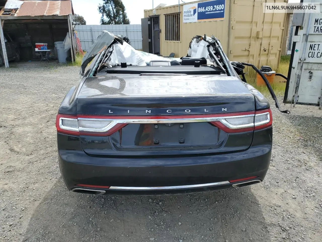 2017 Lincoln Continental VIN: 1LN6L9UK9H5607042 Lot: 52646545