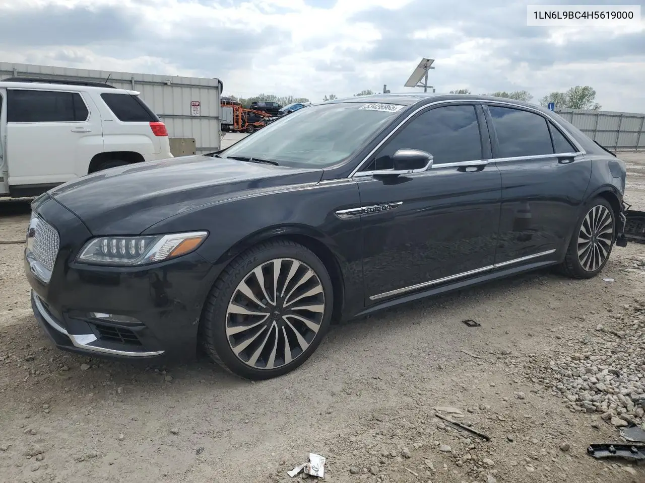 2017 Lincoln Continental Black Label VIN: 1LN6L9BC4H5619000 Lot: 53426965