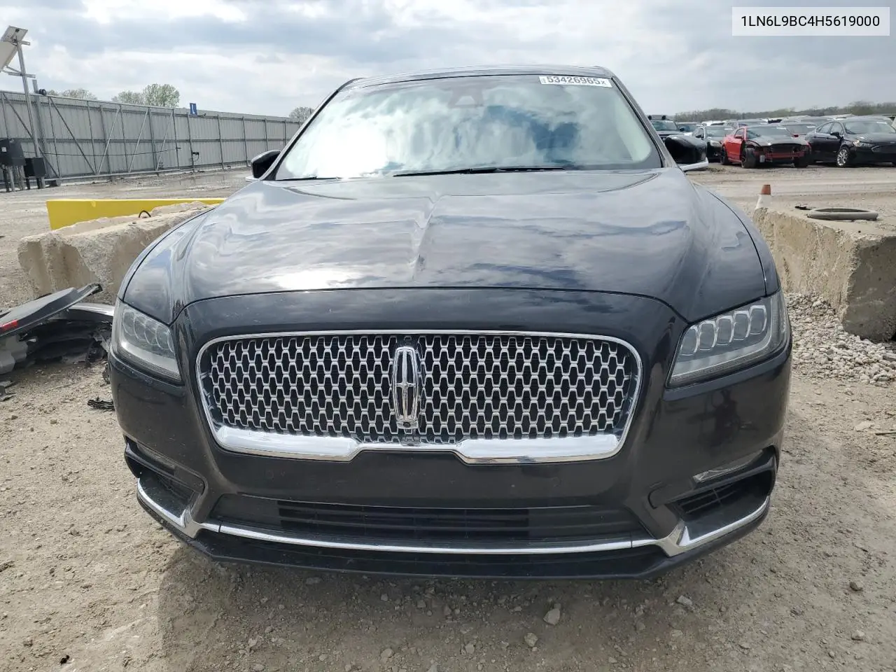 2017 Lincoln Continental Black Label VIN: 1LN6L9BC4H5619000 Lot: 53426965