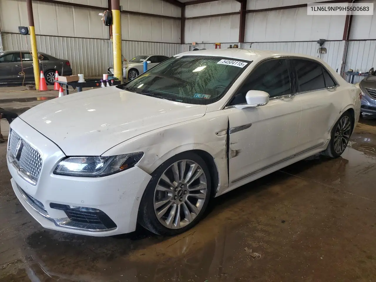 2017 Lincoln Continental Reserve VIN: 1LN6L9NP9H5600683 Lot: 54504115