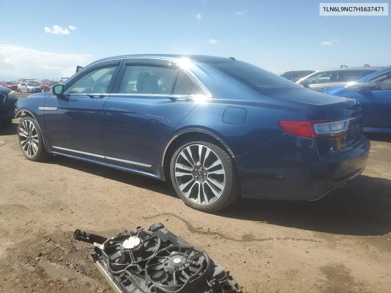 2017 Lincoln Continental Reserve VIN: 1LN6L9NC7H5637471 Lot: 55252495