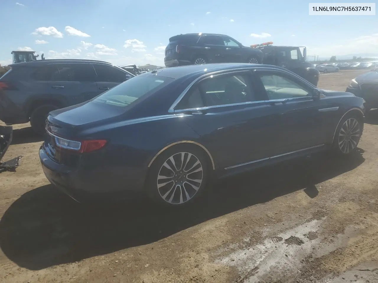 2017 Lincoln Continental Reserve VIN: 1LN6L9NC7H5637471 Lot: 55252495