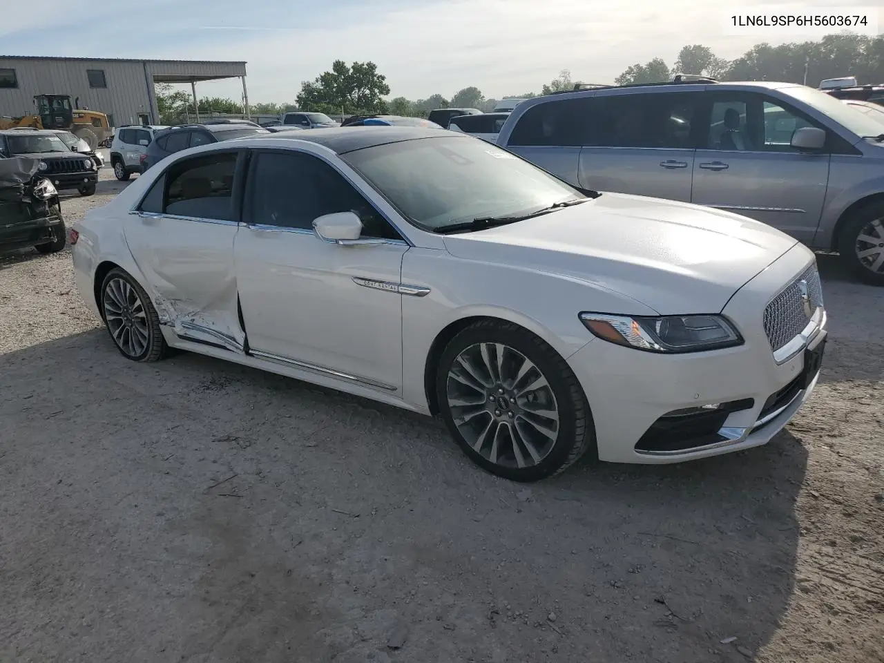 2017 Lincoln Continental Select VIN: 1LN6L9SP6H5603674 Lot: 56190305