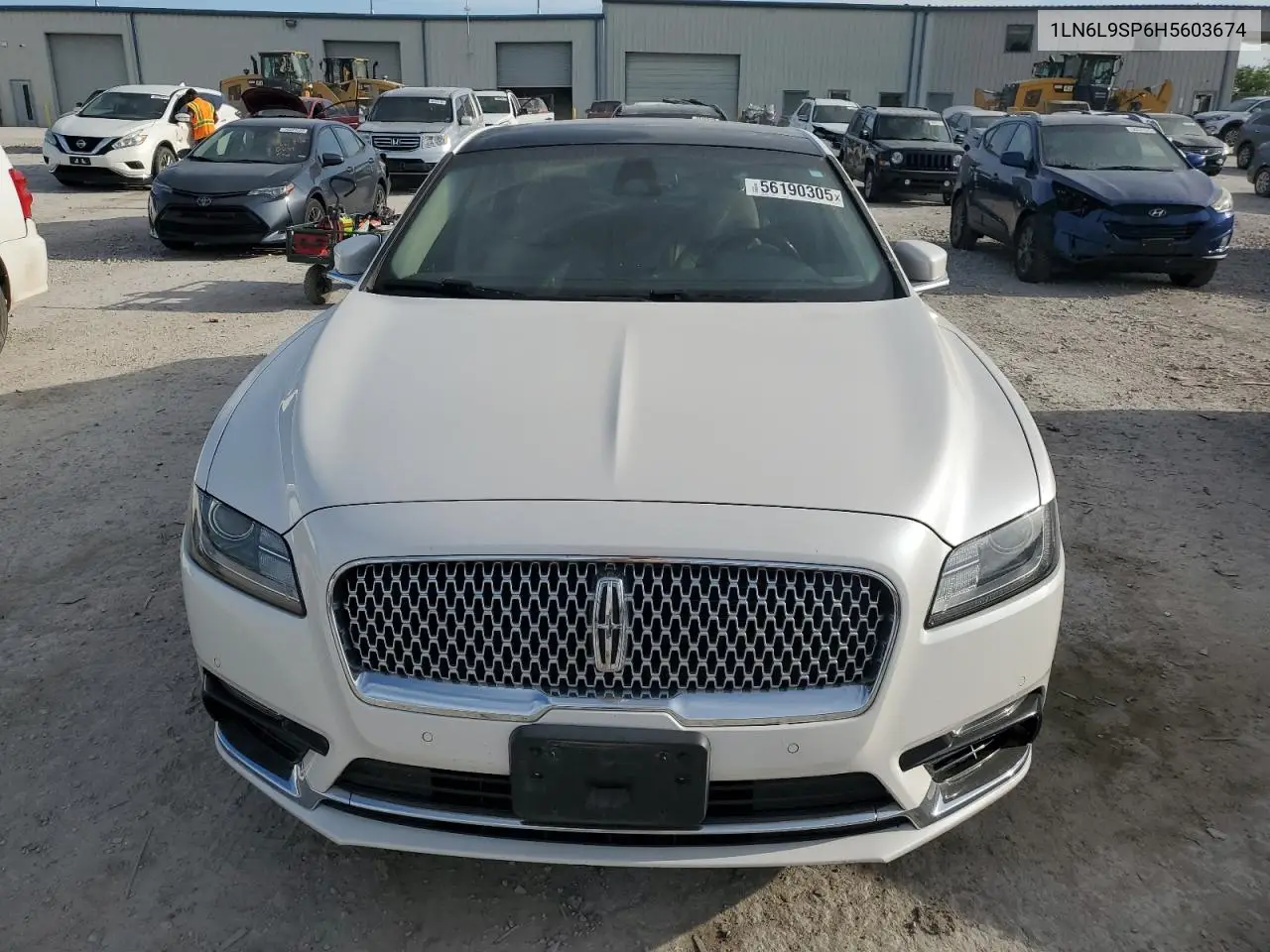 2017 Lincoln Continental Select VIN: 1LN6L9SP6H5603674 Lot: 56190305