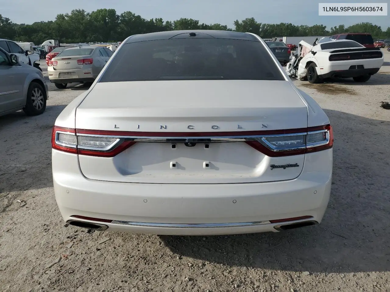 2017 Lincoln Continental Select VIN: 1LN6L9SP6H5603674 Lot: 56190305