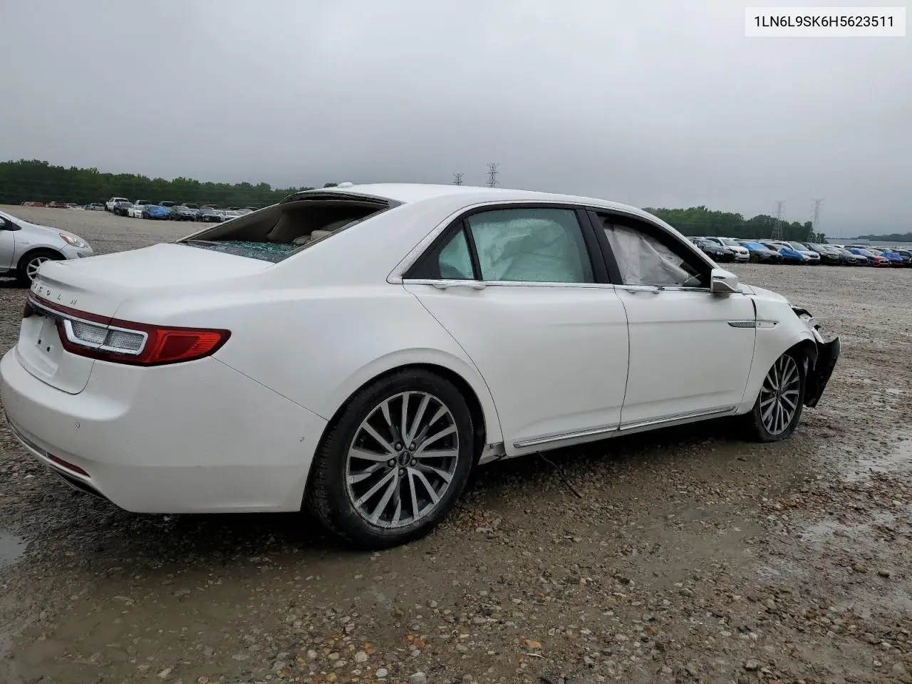 2017 Lincoln Continental Select VIN: 1LN6L9SK6H5623511 Lot: 56651745