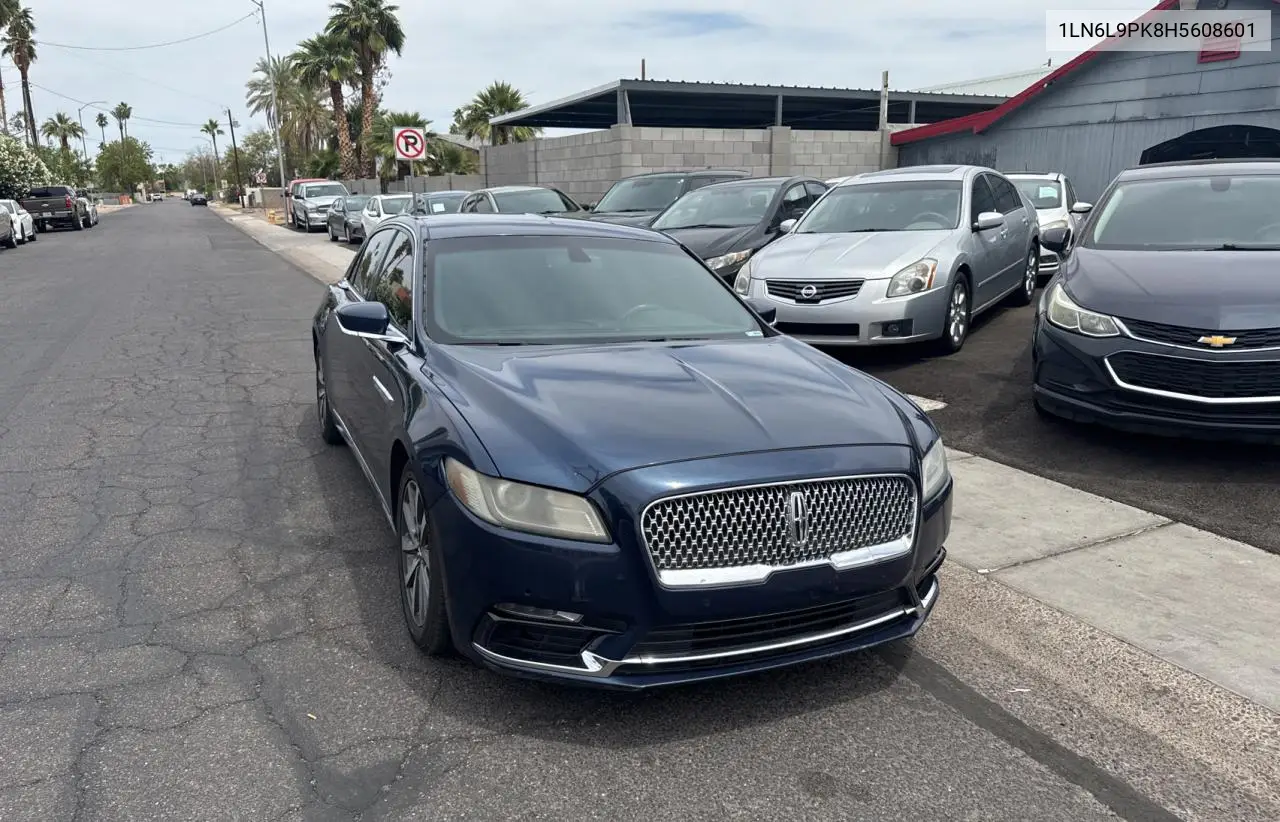 2017 Lincoln Continental Premiere VIN: 1LN6L9PK8H5608601 Lot: 56935115