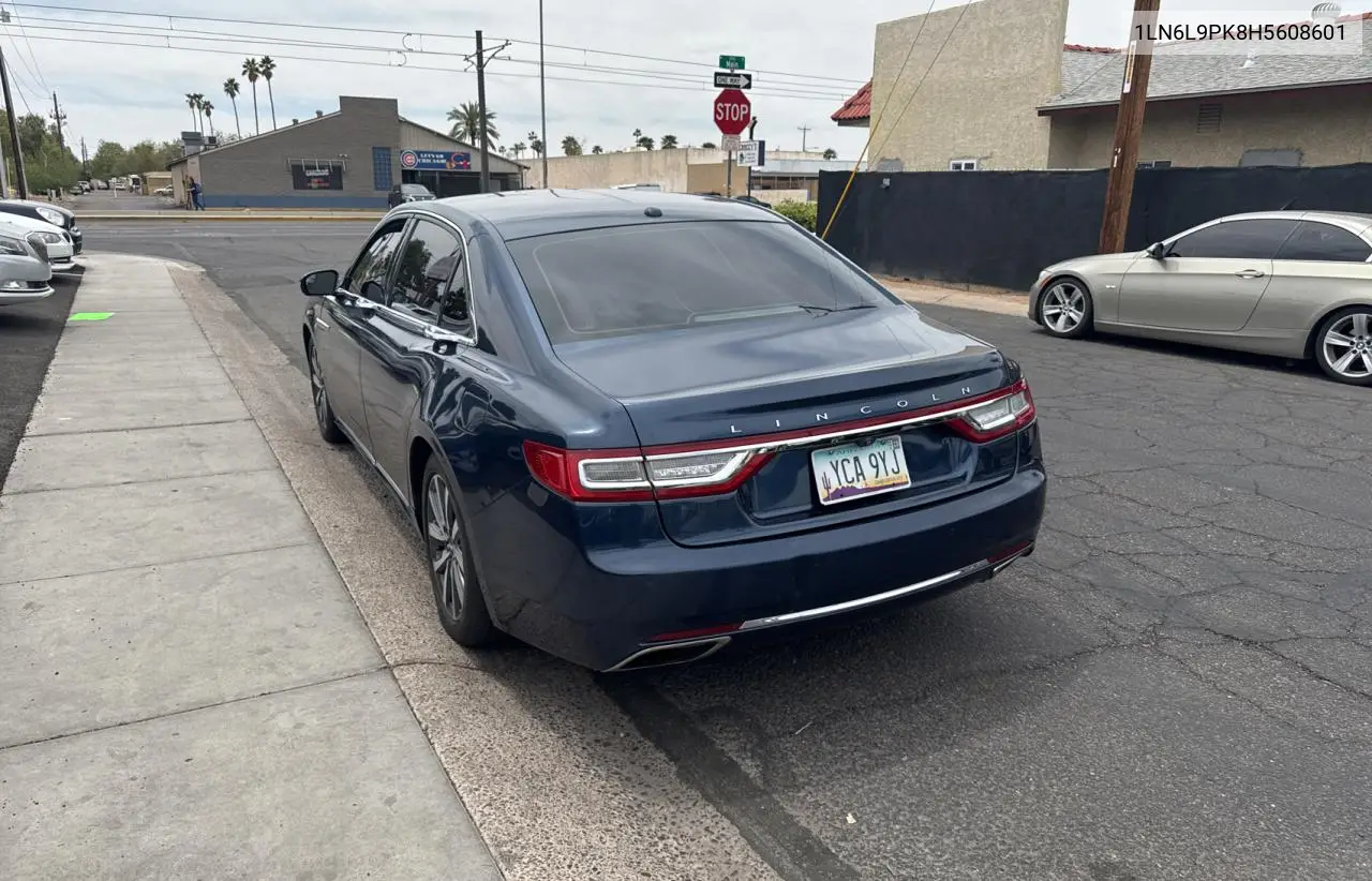 2017 Lincoln Continental Premiere VIN: 1LN6L9PK8H5608601 Lot: 56935115