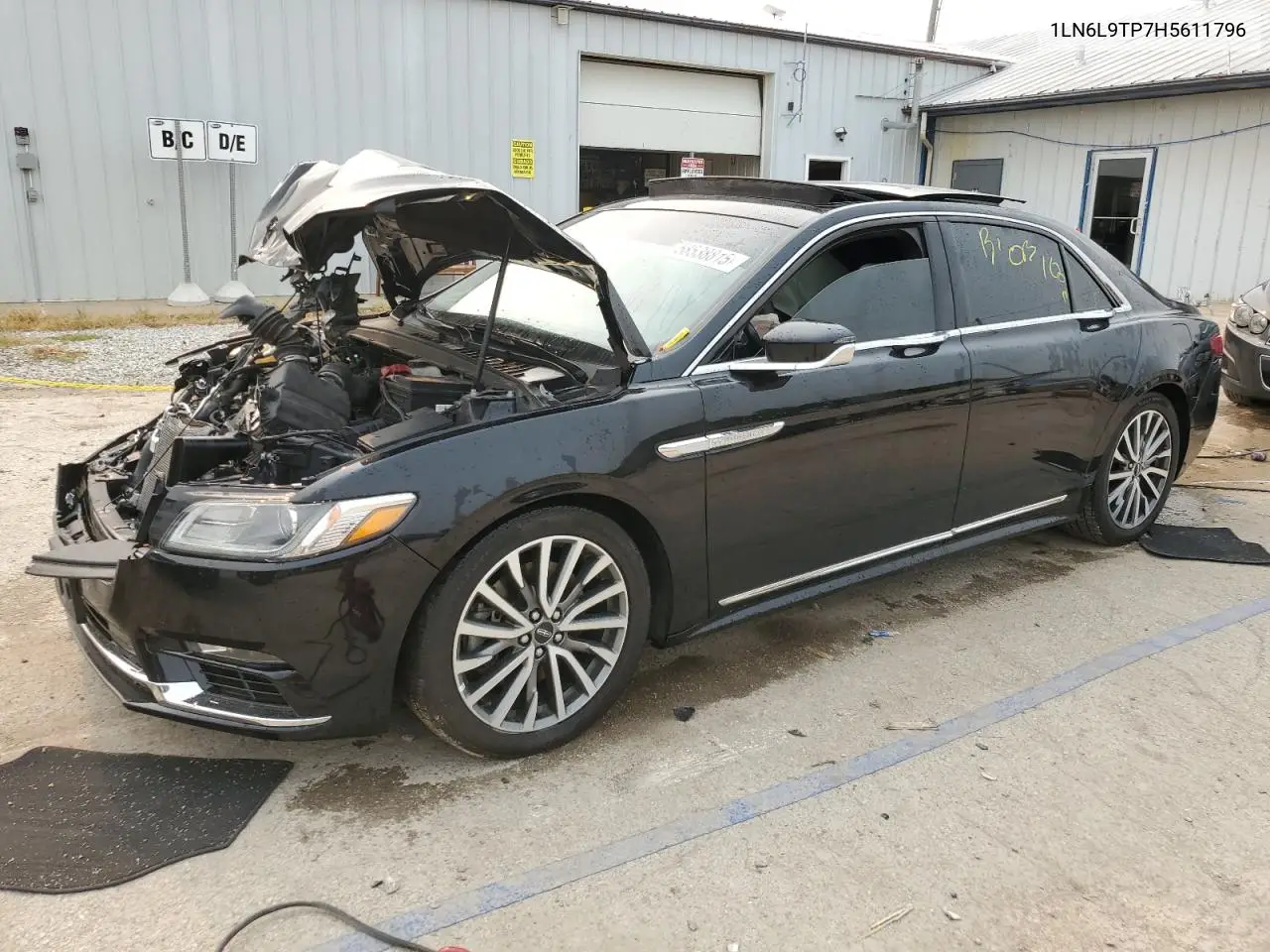2017 Lincoln Continental Select VIN: 1LN6L9TP7H5611796 Lot: 58538815