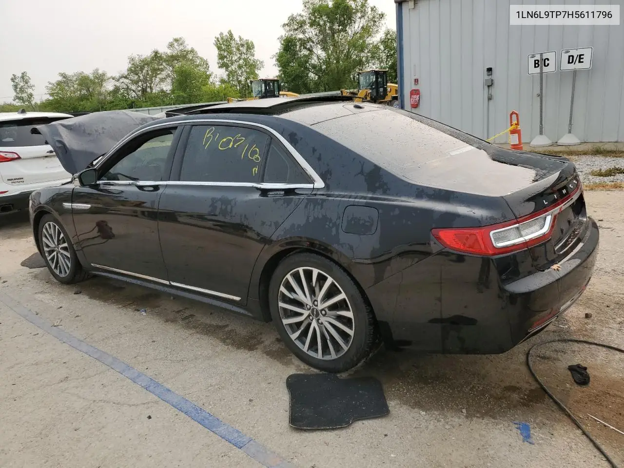 2017 Lincoln Continental Select VIN: 1LN6L9TP7H5611796 Lot: 58538815
