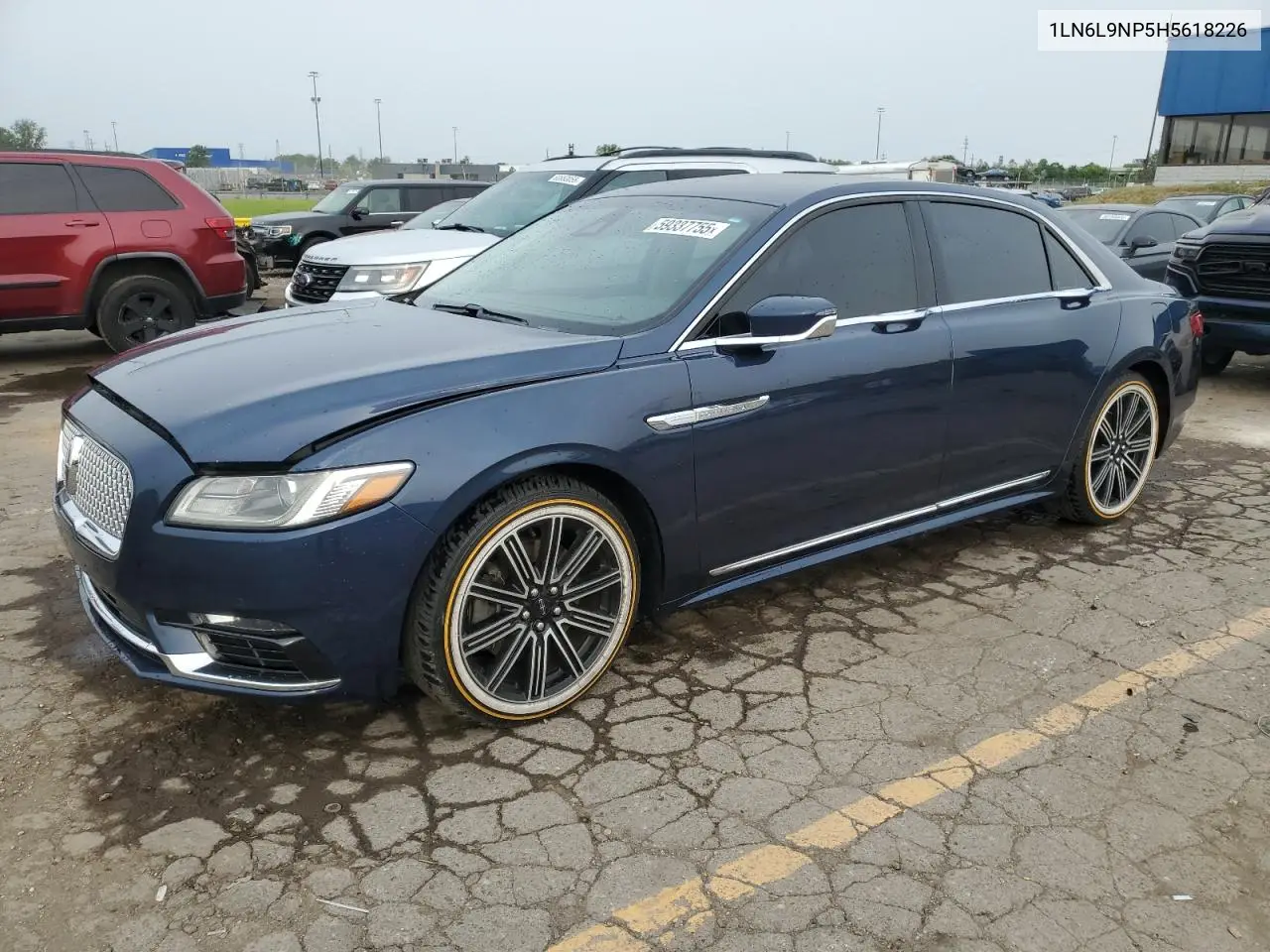 2017 Lincoln Continental Reserve VIN: 1LN6L9NP5H5618226 Lot: 59337755