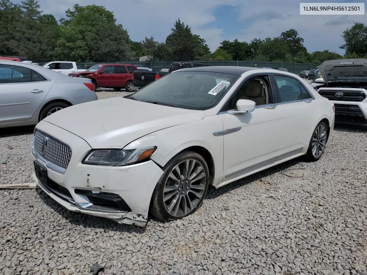 2017 Lincoln Continental Reserve VIN: 1LN6L9NP4H5612501 Lot: 59805025