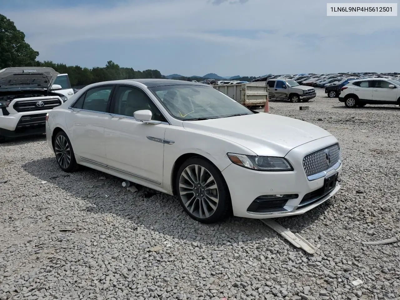 2017 Lincoln Continental Reserve VIN: 1LN6L9NP4H5612501 Lot: 59805025