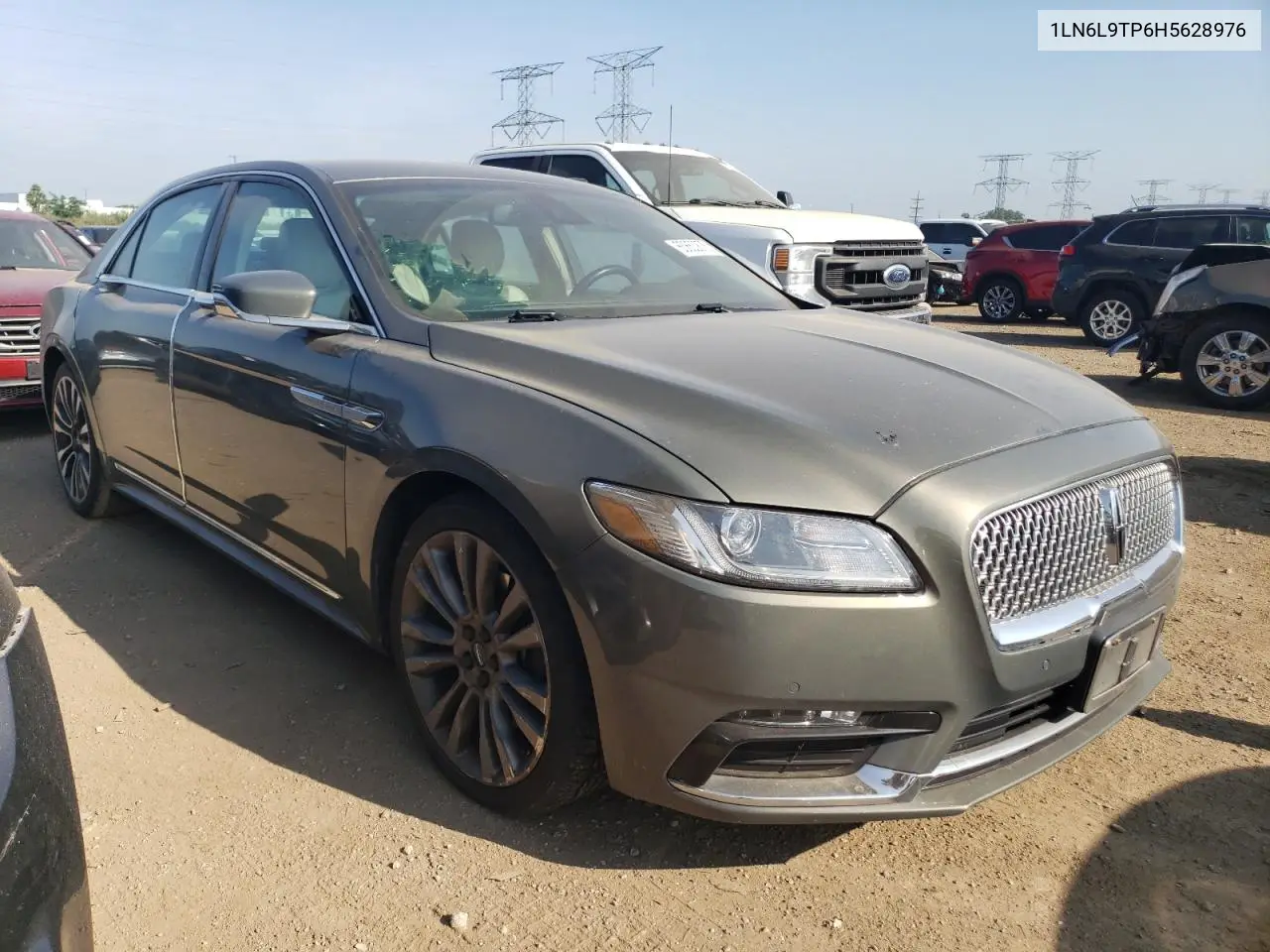 2017 Lincoln Continental Select VIN: 1LN6L9TP6H5628976 Lot: 60653875