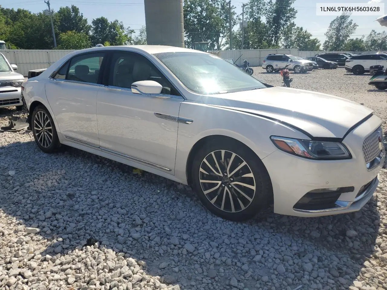 2017 Lincoln Continental Select VIN: 1LN6L9TK6H5603628 Lot: 60732905