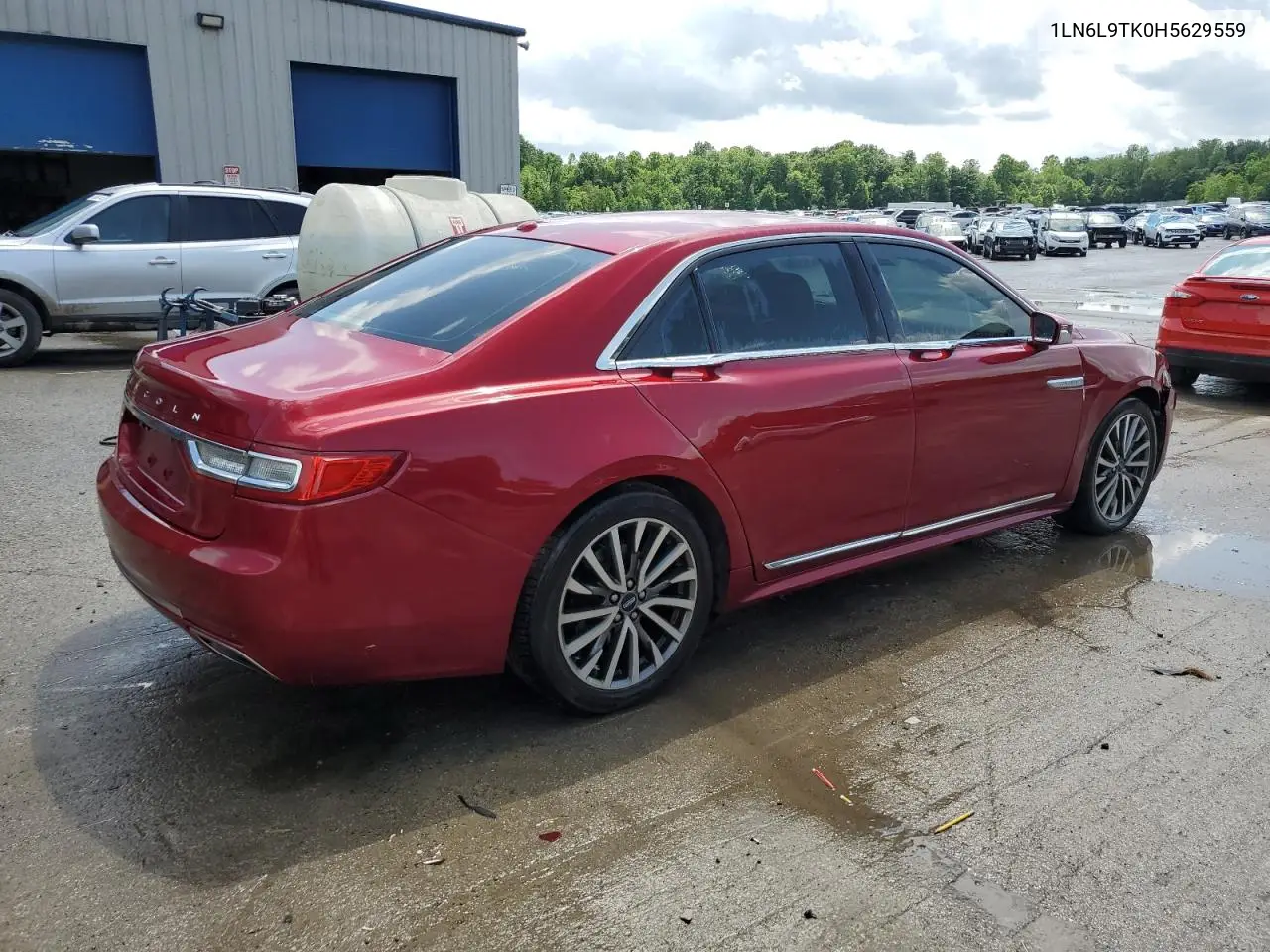 2017 Lincoln Continental Select VIN: 1LN6L9TK0H5629559 Lot: 61366205