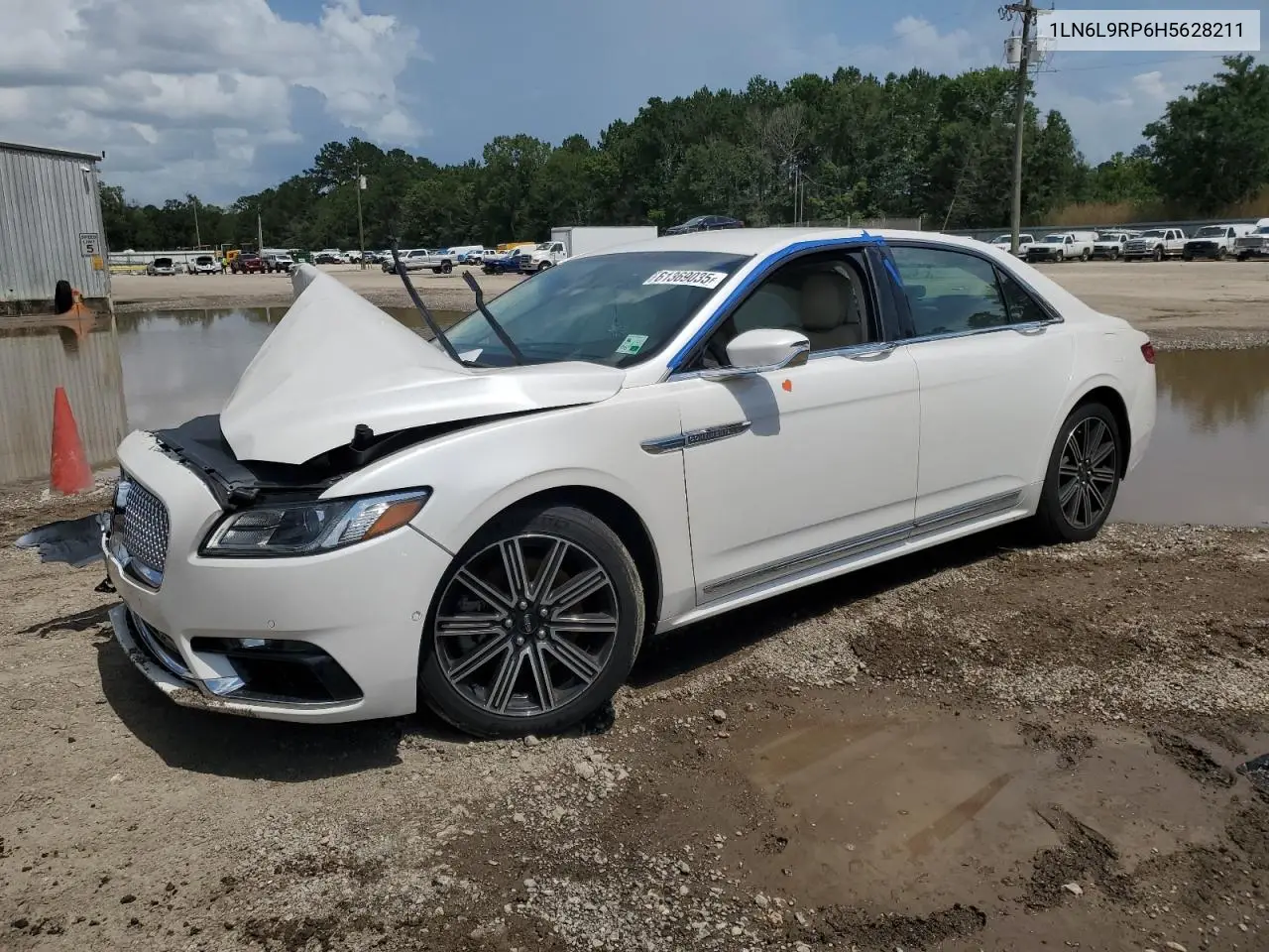 2017 Lincoln Continental Reserve VIN: 1LN6L9RP6H5628211 Lot: 61369035
