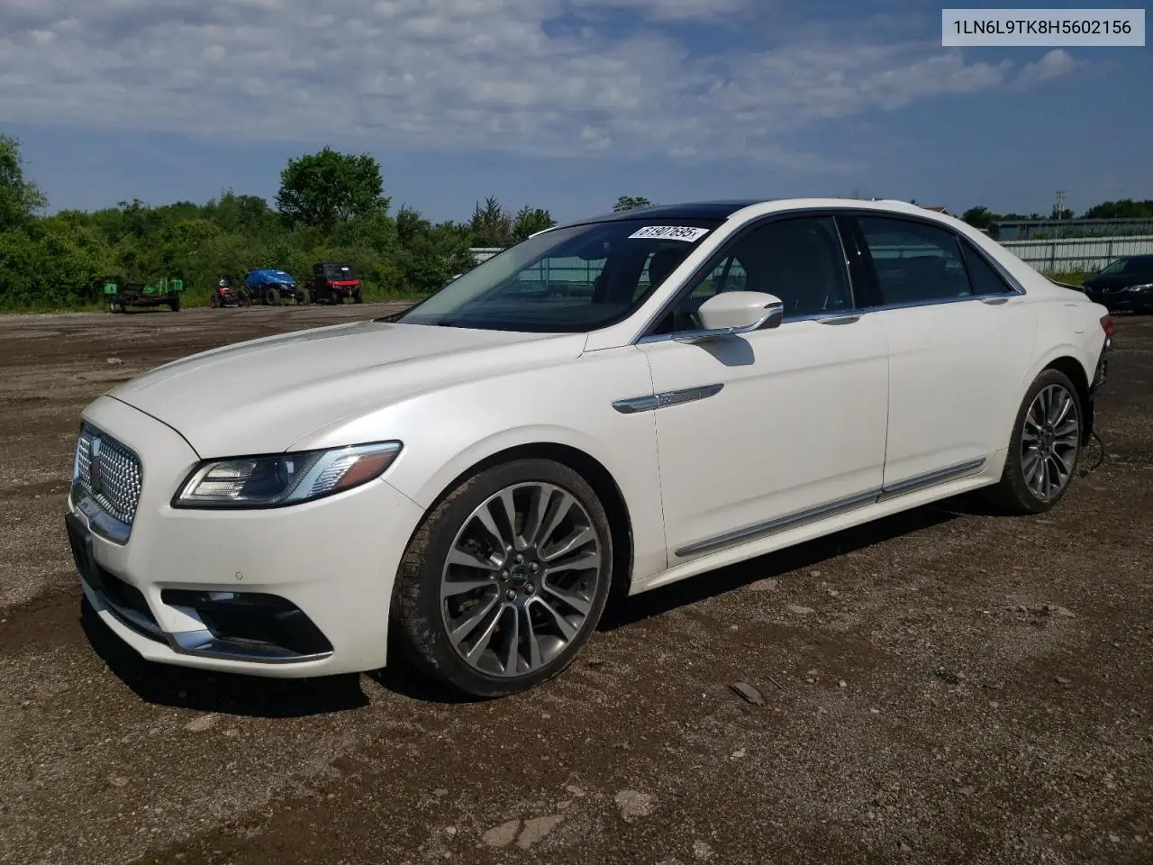 2017 Lincoln Continental Select VIN: 1LN6L9TK8H5602156 Lot: 61907695