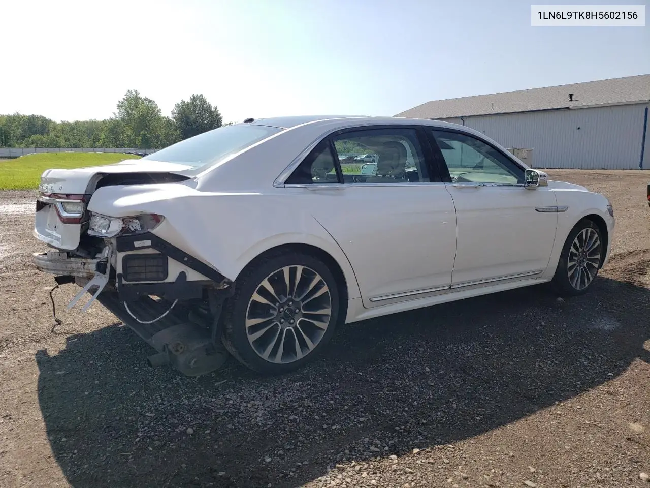 2017 Lincoln Continental Select VIN: 1LN6L9TK8H5602156 Lot: 61907695