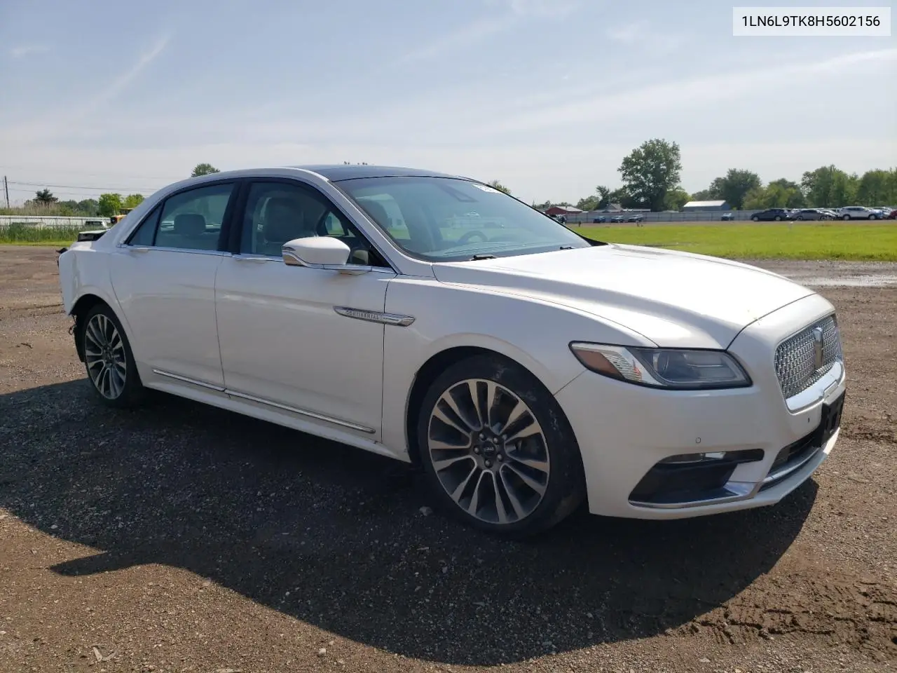 2017 Lincoln Continental Select VIN: 1LN6L9TK8H5602156 Lot: 61907695