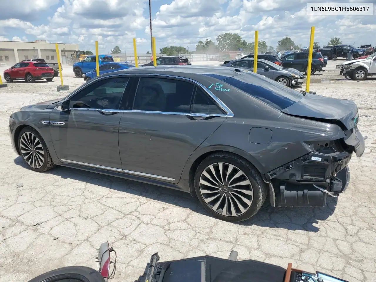 2017 Lincoln Continental Black Label VIN: 1LN6L9BC1H5606317 Lot: 63268195