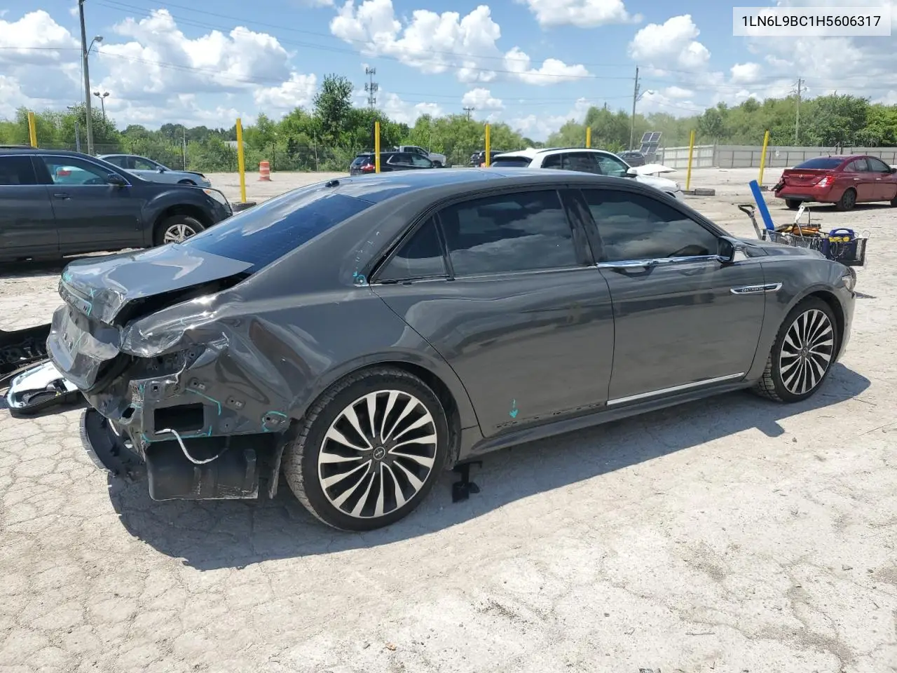 2017 Lincoln Continental Black Label VIN: 1LN6L9BC1H5606317 Lot: 63268195