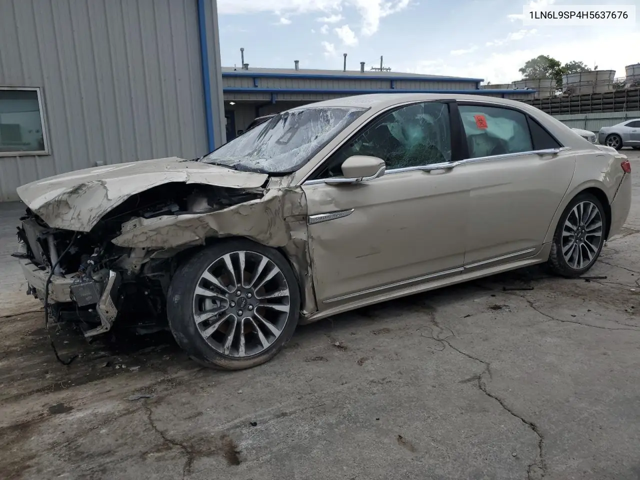 2017 Lincoln Continental Select VIN: 1LN6L9SP4H5637676 Lot: 63292635
