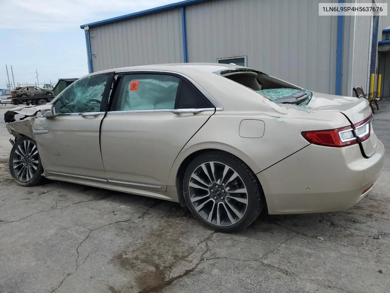 2017 Lincoln Continental Select VIN: 1LN6L9SP4H5637676 Lot: 63292635