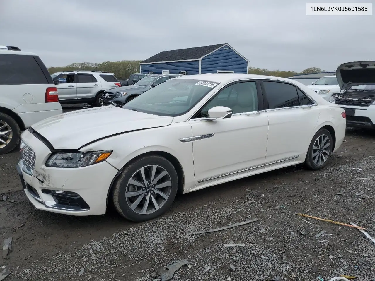 2018 Lincoln Continental Premiere VIN: 1LN6L9VK0J5601585 Lot: 54369055