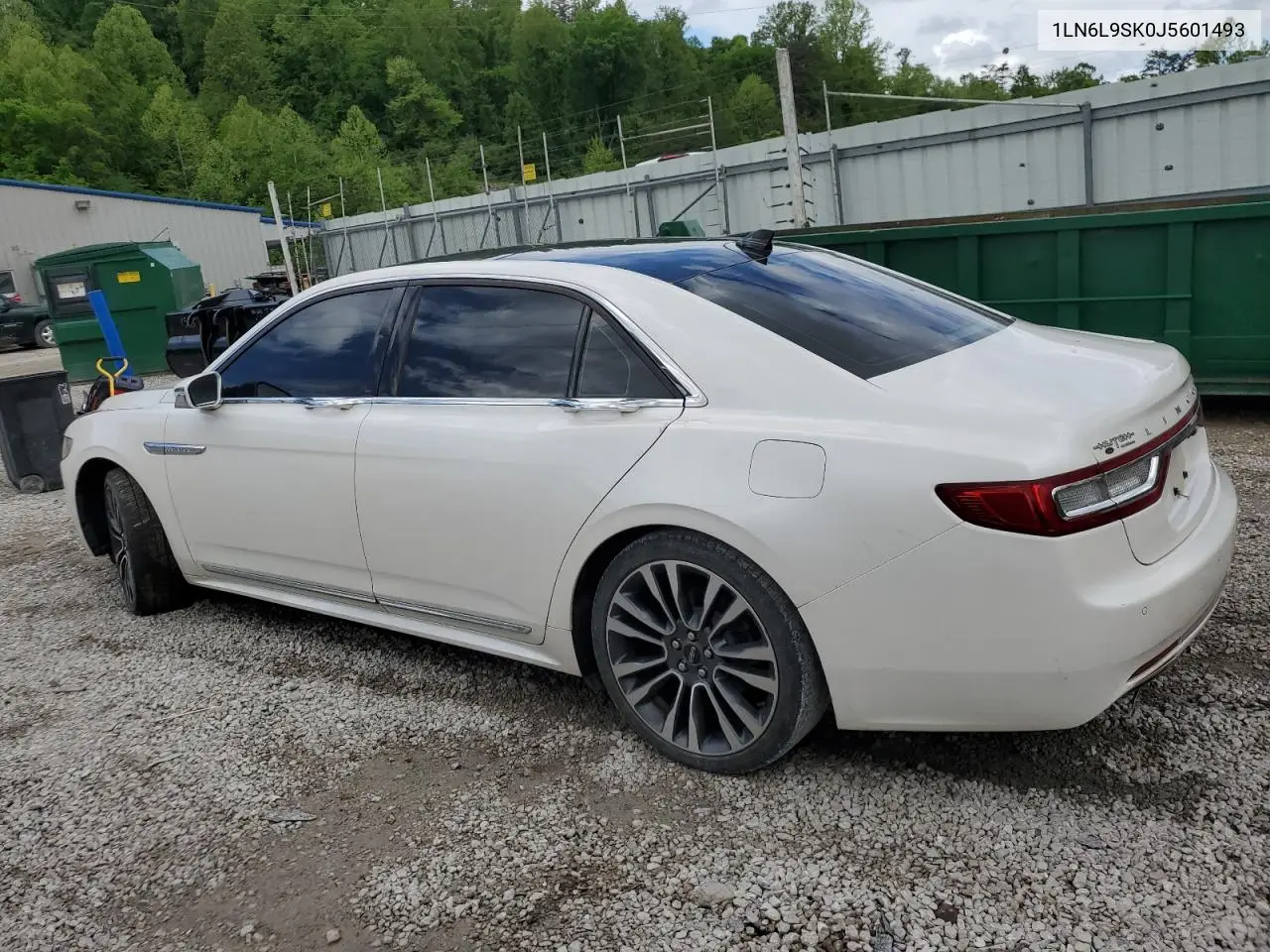 2018 Lincoln Continental Select VIN: 1LN6L9SK0J5601493 Lot: 55879925