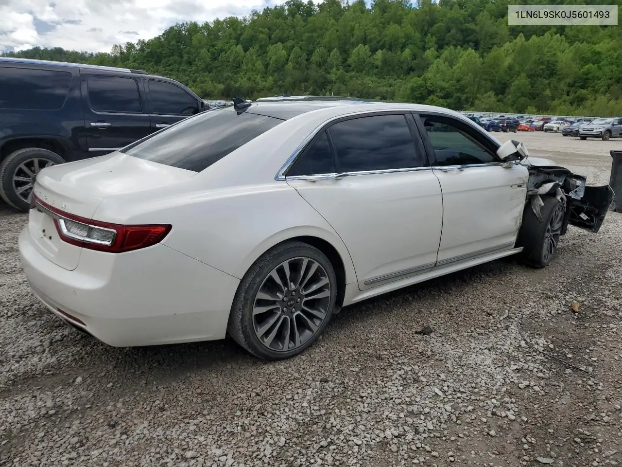 2018 Lincoln Continental Select VIN: 1LN6L9SK0J5601493 Lot: 55879925