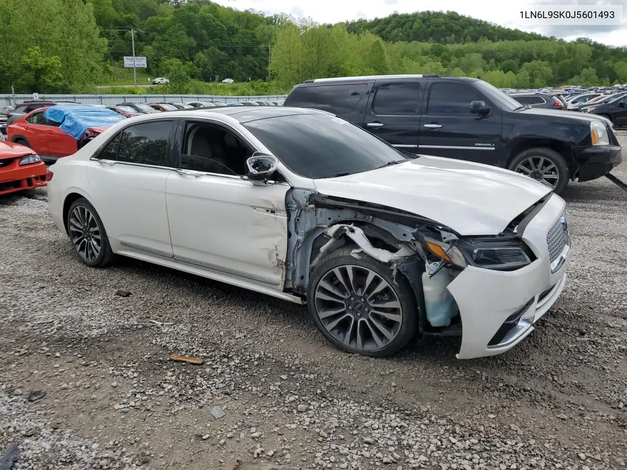 2018 Lincoln Continental Select VIN: 1LN6L9SK0J5601493 Lot: 55879925