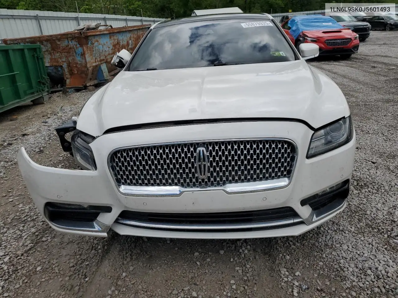 2018 Lincoln Continental Select VIN: 1LN6L9SK0J5601493 Lot: 55879925