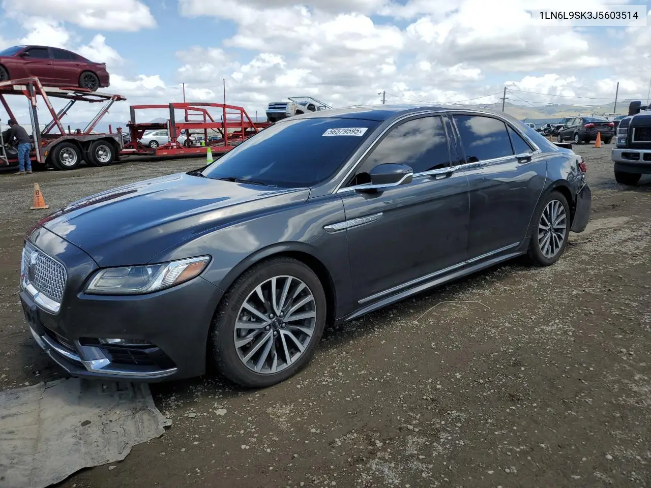 2018 Lincoln Continental Select VIN: 1LN6L9SK3J5603514 Lot: 56579595