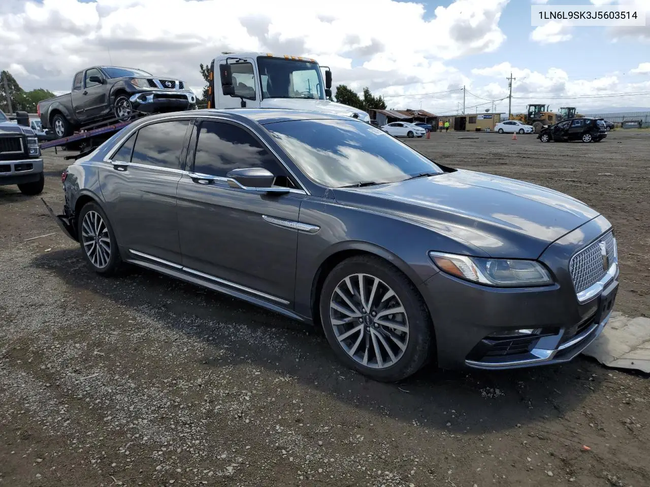 2018 Lincoln Continental Select VIN: 1LN6L9SK3J5603514 Lot: 56579595