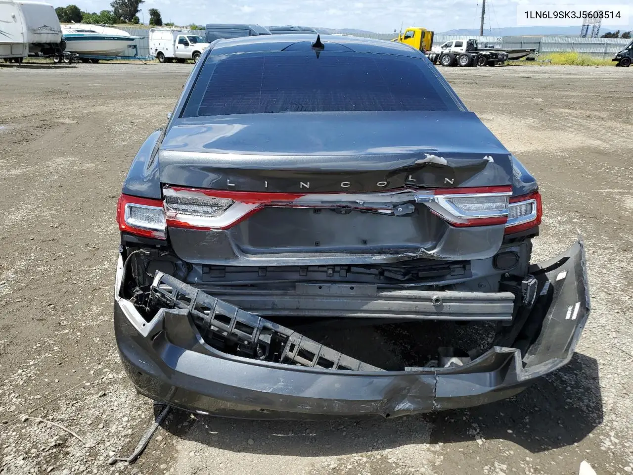 2018 Lincoln Continental Select VIN: 1LN6L9SK3J5603514 Lot: 56579595