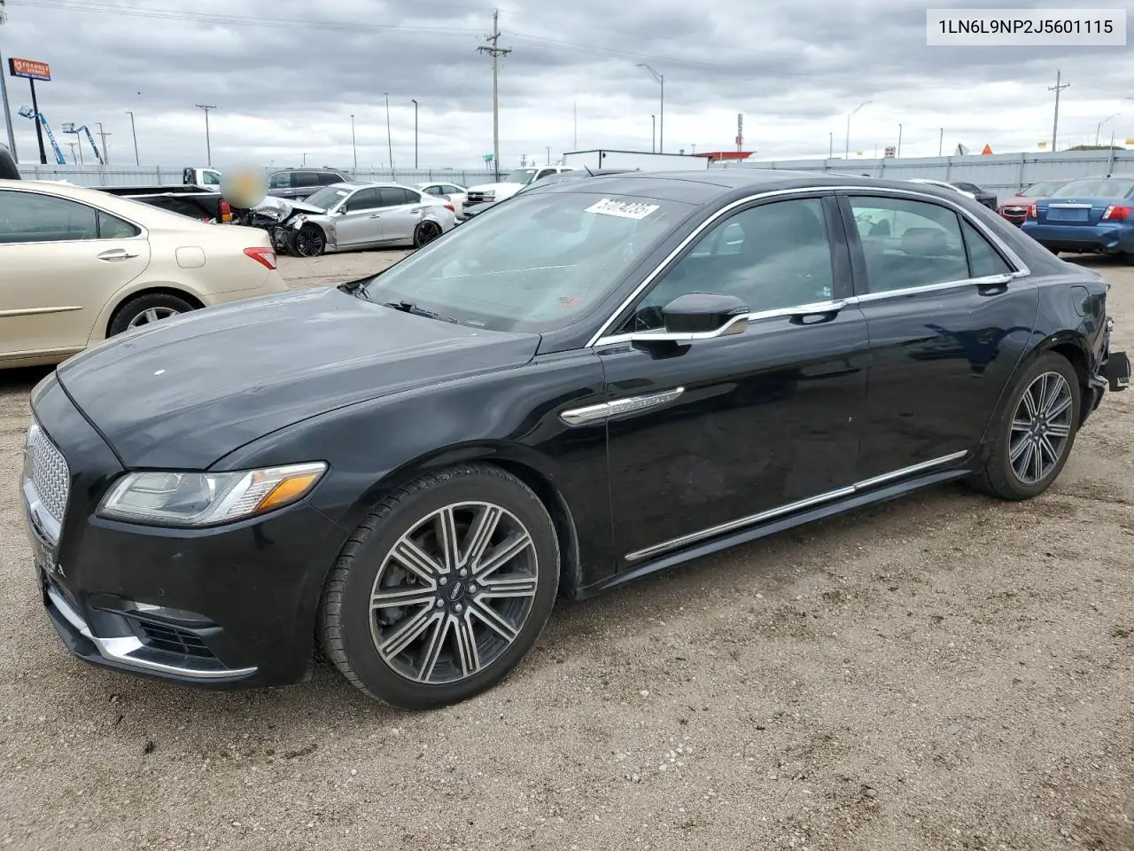 2018 Lincoln Continental Reserve VIN: 1LN6L9NP2J5601115 Lot: 57074235