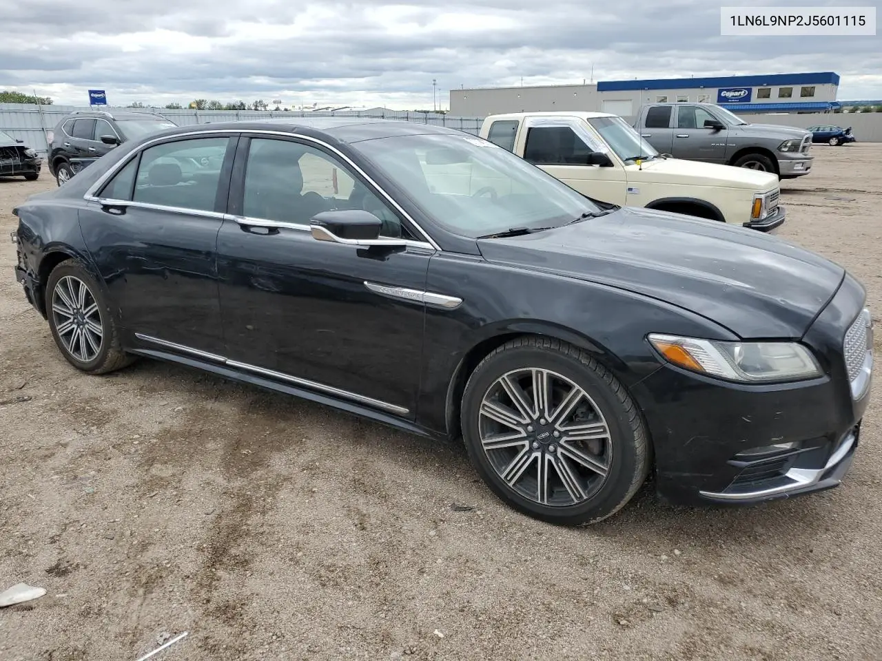 2018 Lincoln Continental Reserve VIN: 1LN6L9NP2J5601115 Lot: 57074235