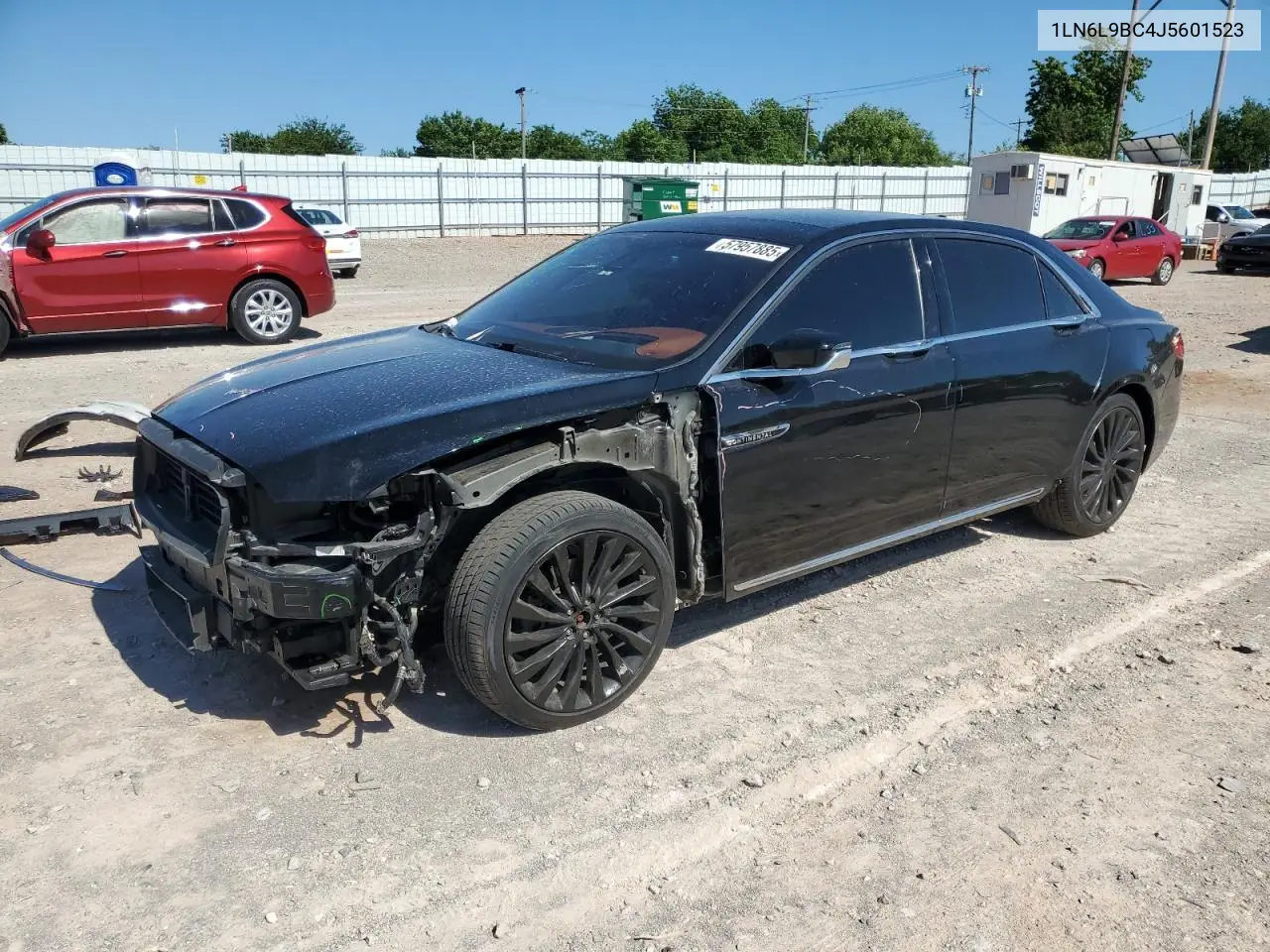 2018 Lincoln Continental Black Label VIN: 1LN6L9BC4J5601523 Lot: 57957885
