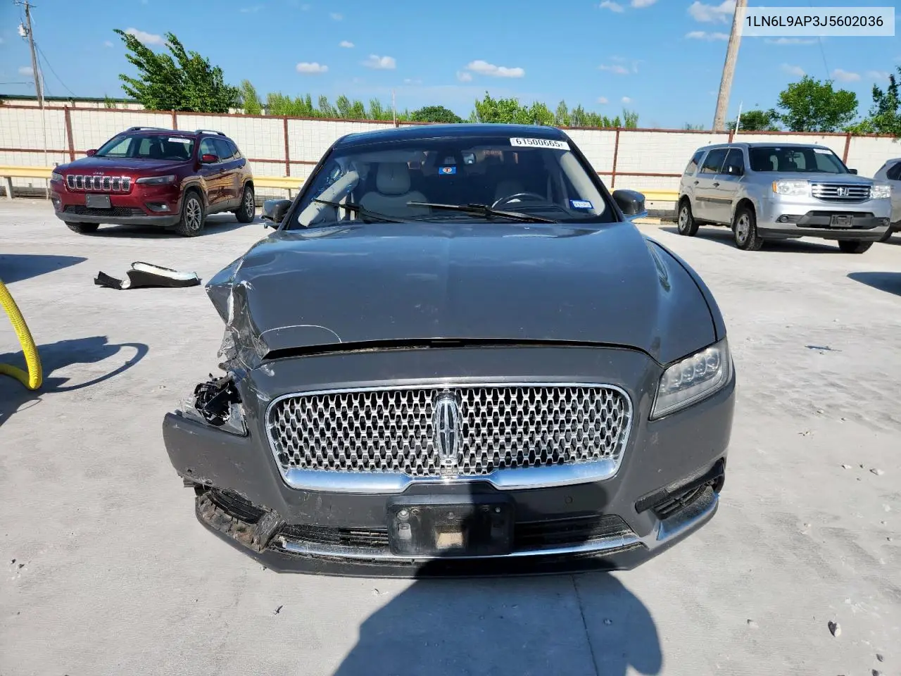 2018 Lincoln Continental Black Label VIN: 1LN6L9AP3J5602036 Lot: 61500665