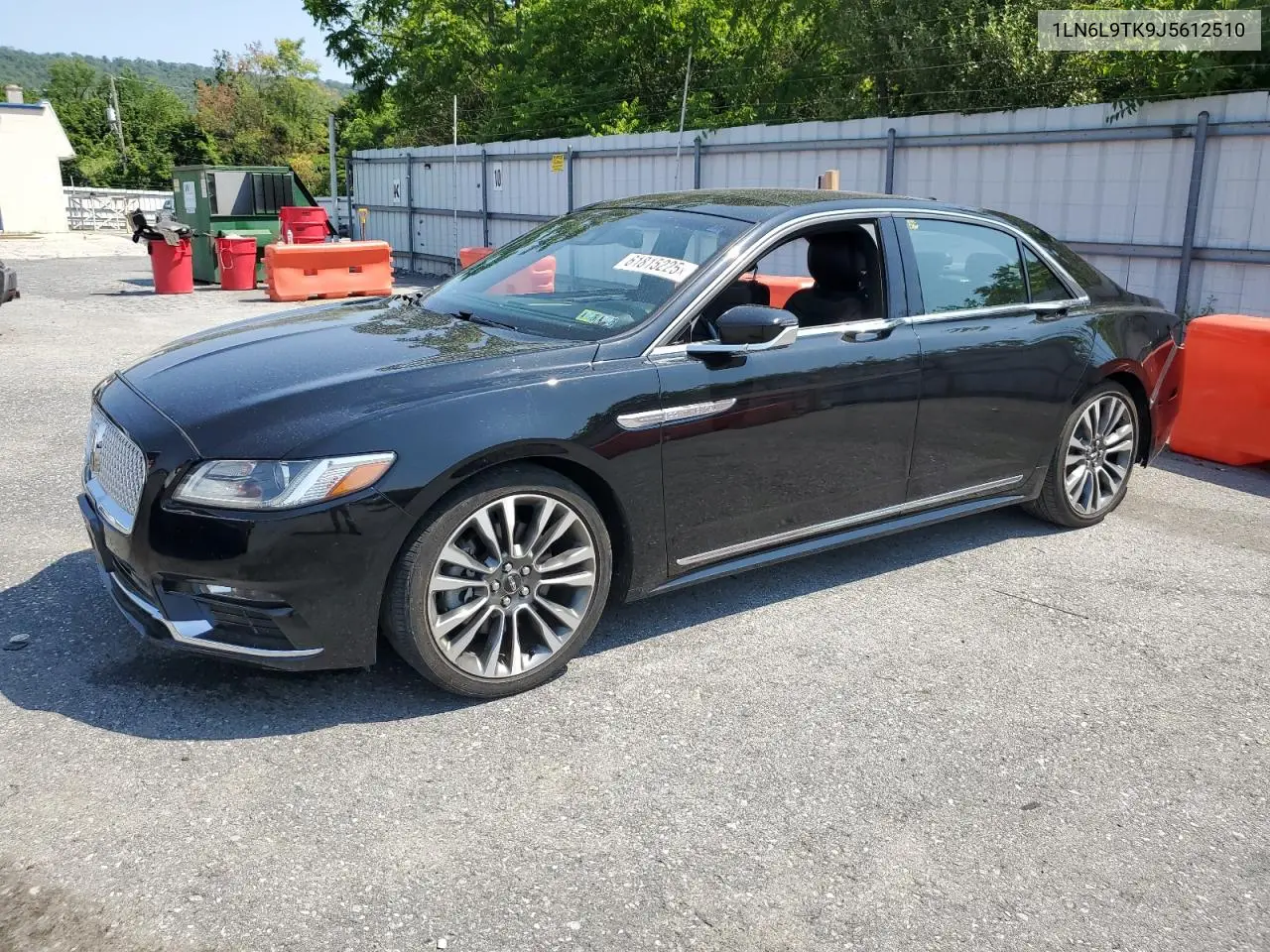 2018 Lincoln Continental Select VIN: 1LN6L9TK9J5612510 Lot: 61815225