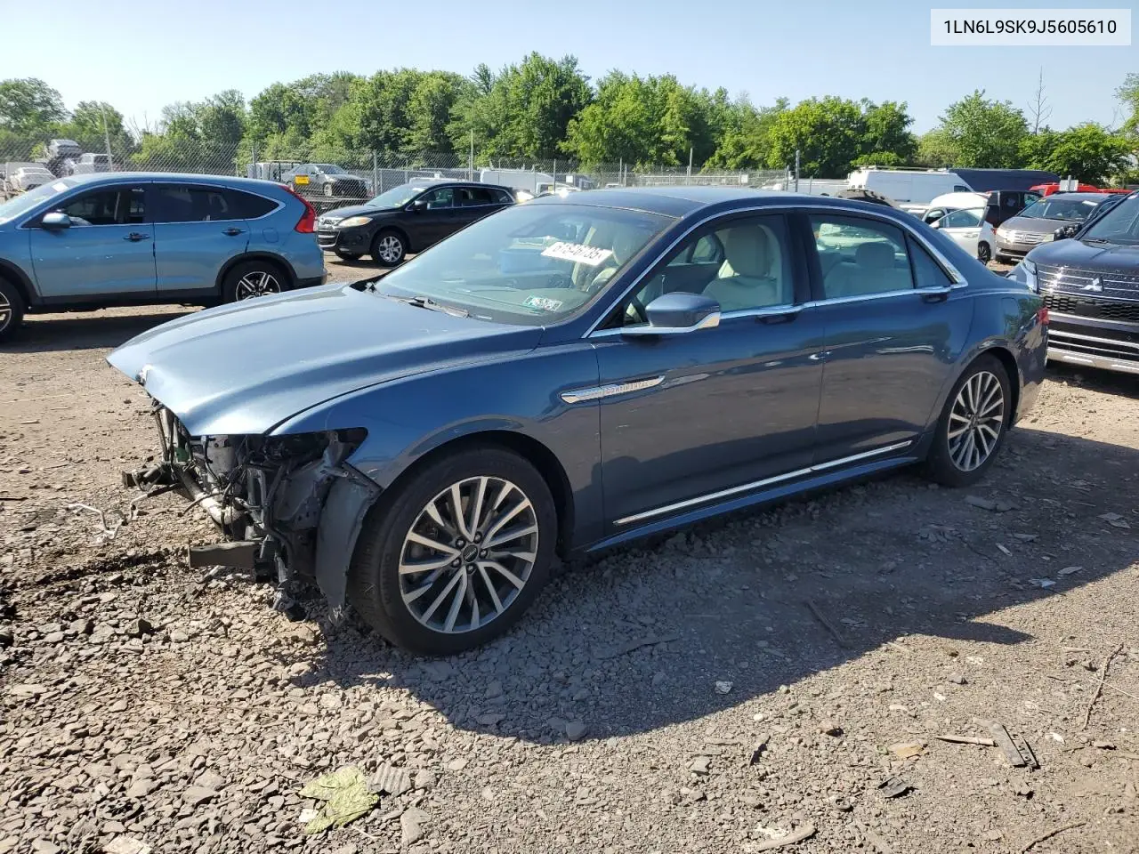 2018 Lincoln Continental Select VIN: 1LN6L9SK9J5605610 Lot: 61846735