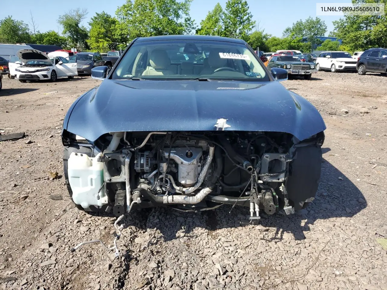 2018 Lincoln Continental Select VIN: 1LN6L9SK9J5605610 Lot: 61846735