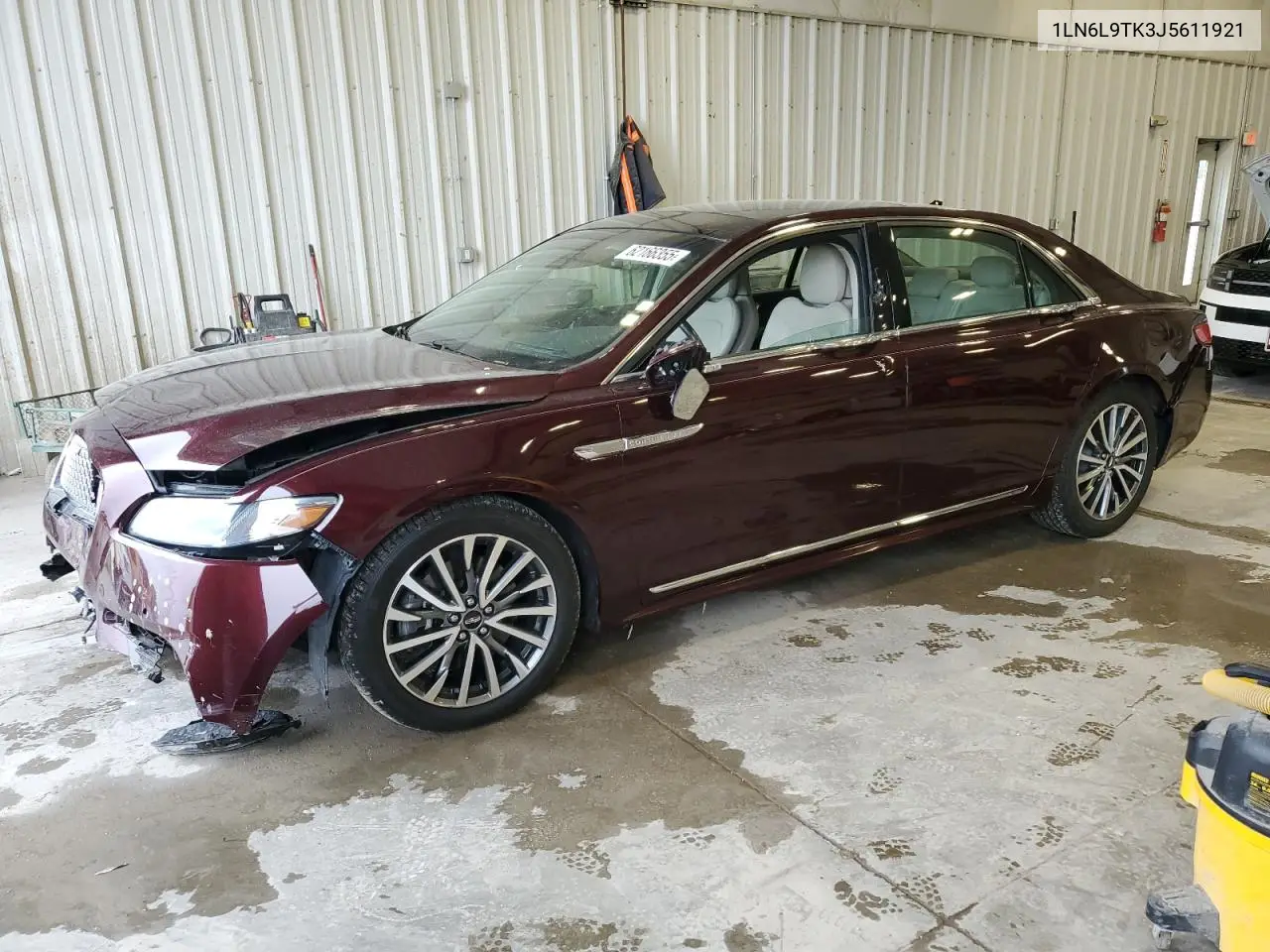2018 Lincoln Continental Select VIN: 1LN6L9TK3J5611921 Lot: 62166355