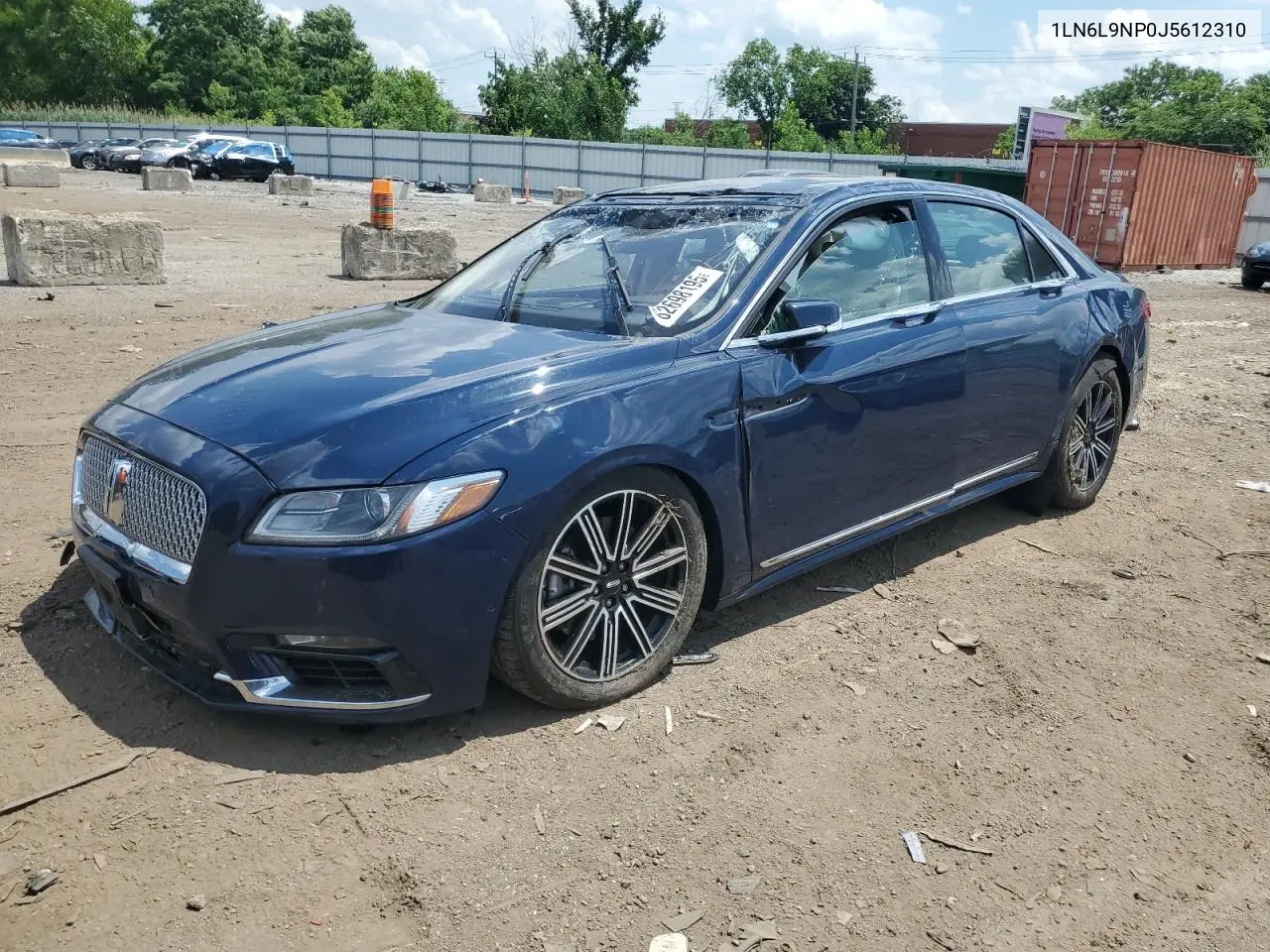 2018 Lincoln Continental Reserve VIN: 1LN6L9NP0J5612310 Lot: 62698195