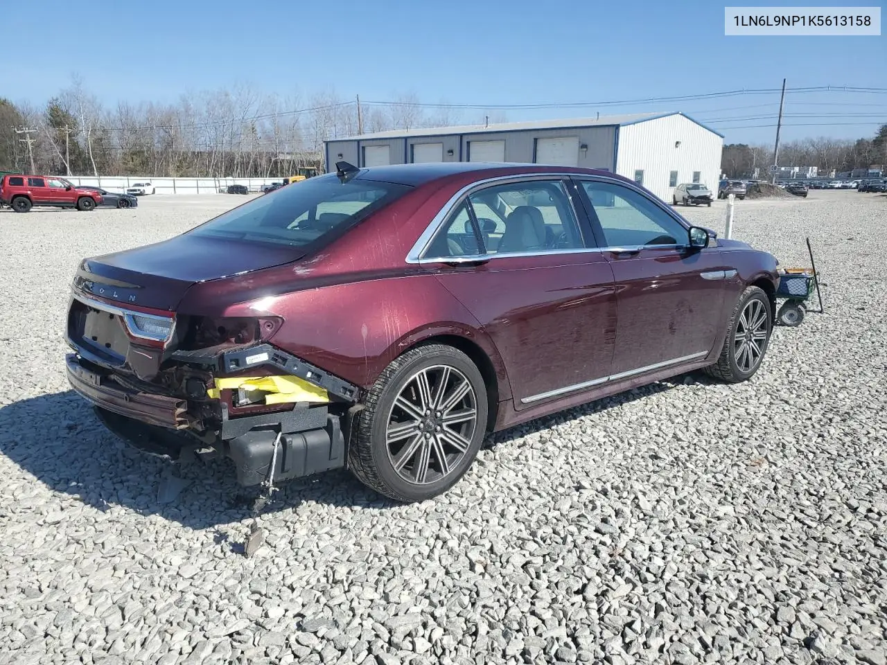2019 Lincoln Continental Reserve VIN: 1LN6L9NP1K5613158 Lot: 48757115