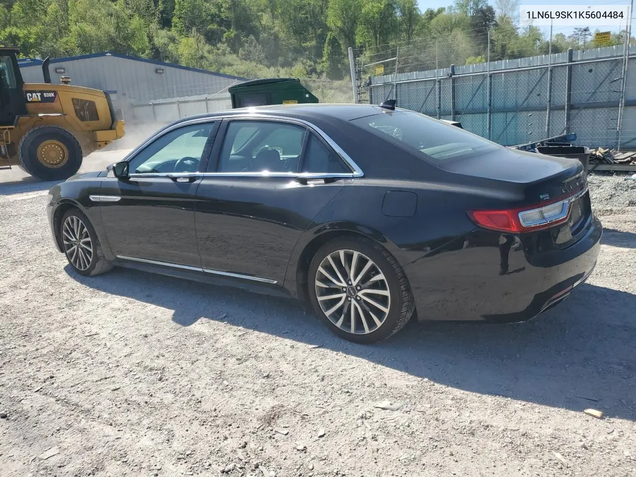 2019 Lincoln Continental Select VIN: 1LN6L9SK1K5604484 Lot: 54737675