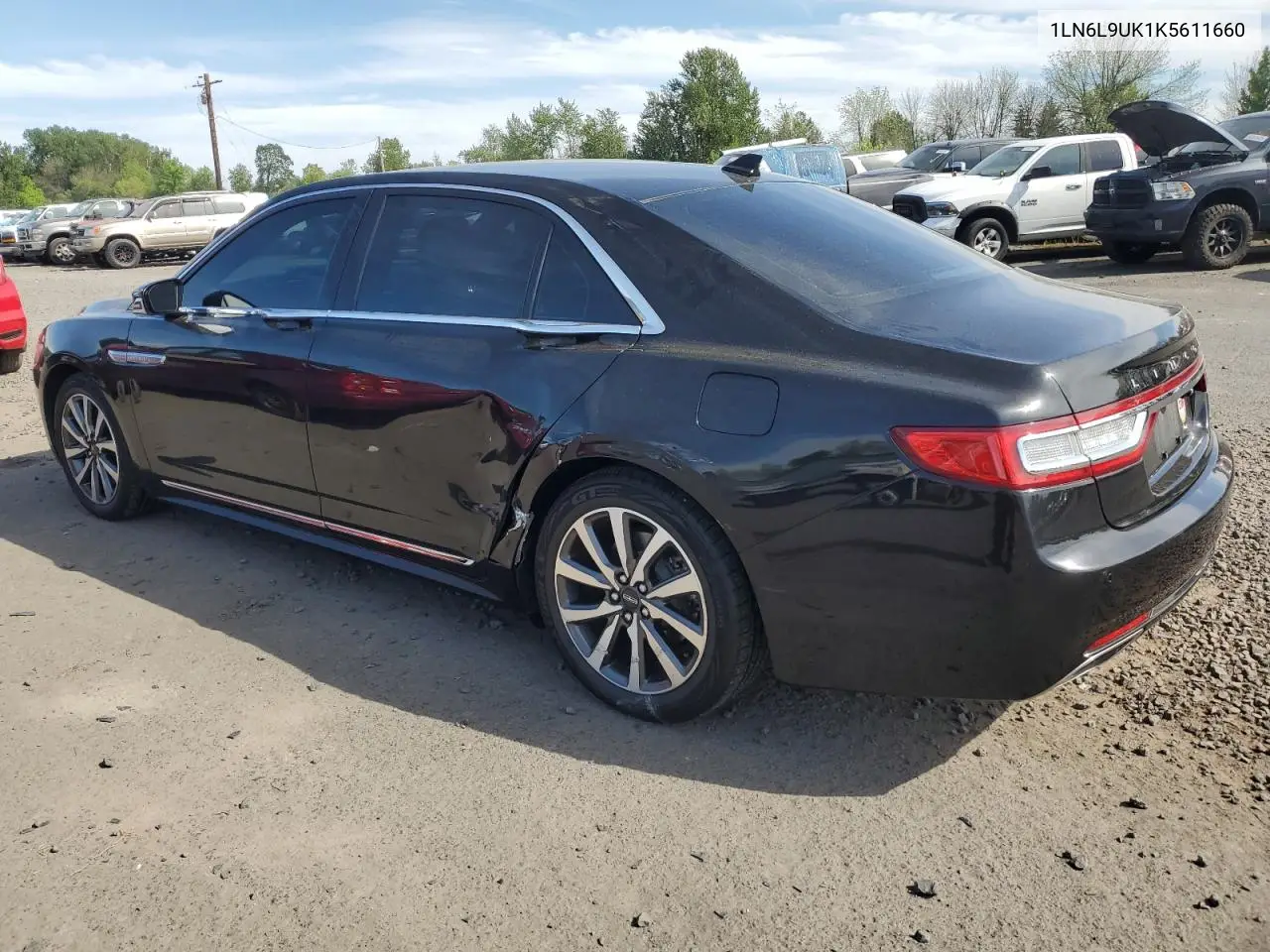 2019 Lincoln Continental VIN: 1LN6L9UK1K5611660 Lot: 56455515