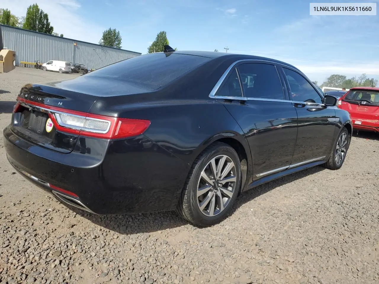 2019 Lincoln Continental VIN: 1LN6L9UK1K5611660 Lot: 56455515