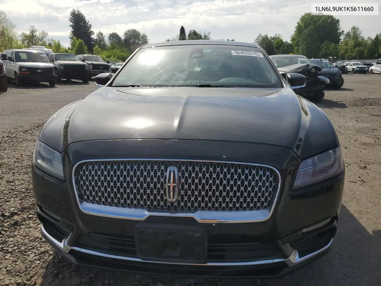 2019 Lincoln Continental VIN: 1LN6L9UK1K5611660 Lot: 56455515